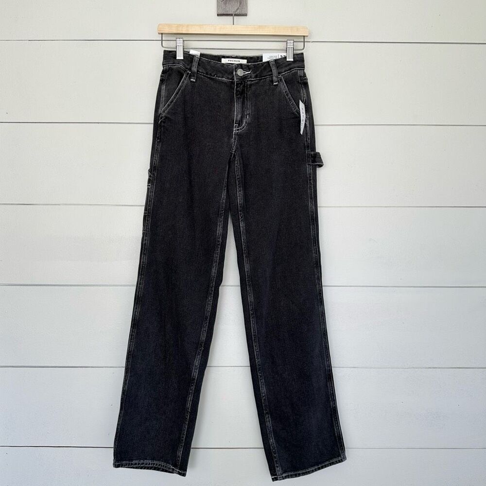 Pacsun Women’s 23 Black/Gray Carpenter Jeans NWT New